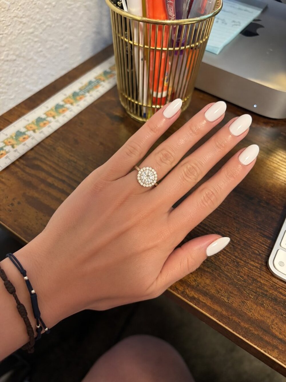 🌸 Sparkling Pink Blush Ring ✨💍